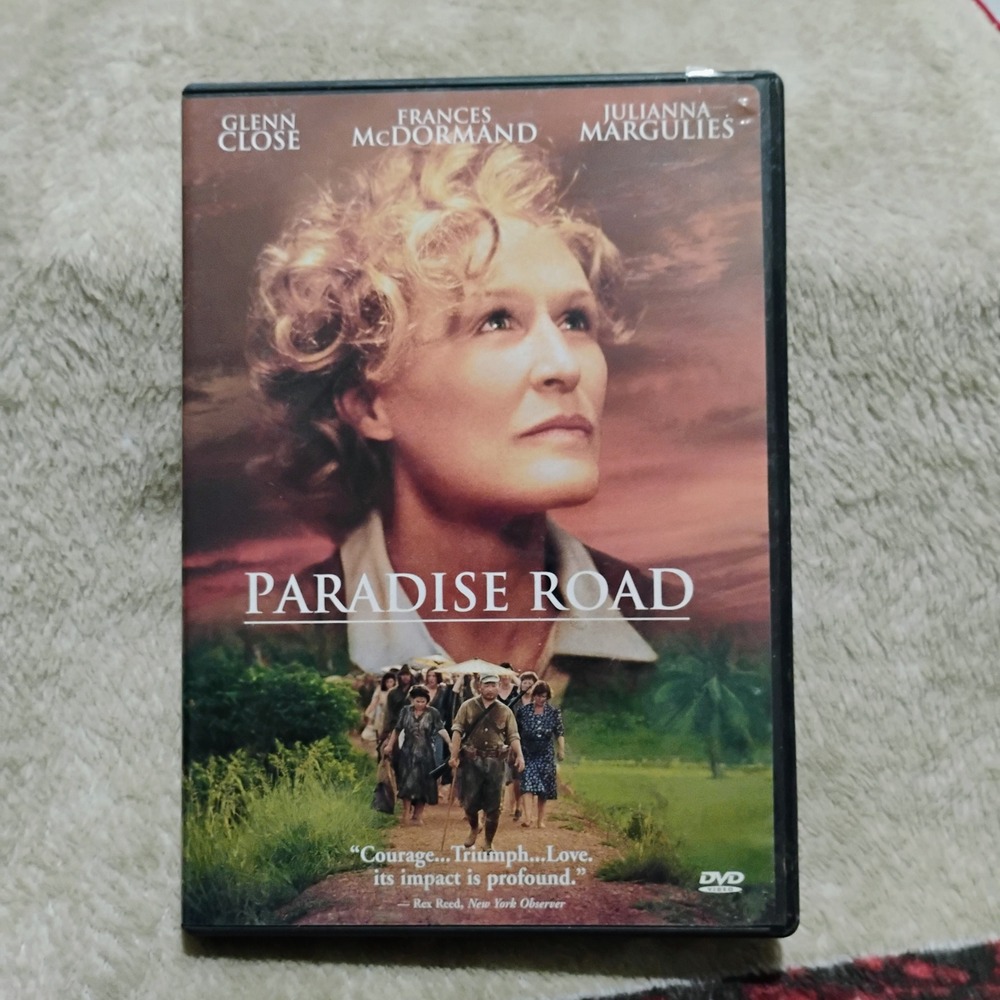 Paradise Road DVD Glenn Close Frances McDormand WWII Drama Movie